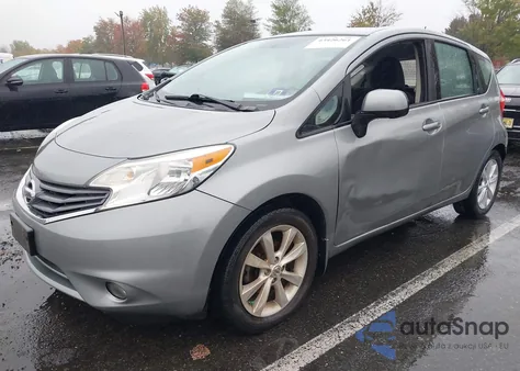 2014 Nissan Versa Note Sv z USA, uszkodzony, nr VIN 3N1CE2CP8EL437065